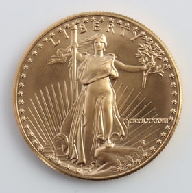 1987 ONE OUNCE GOLD AMERICAN EAGLE