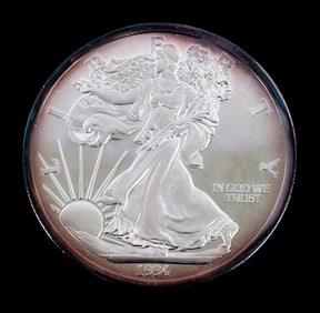 1994 AMERICAN EAGLE 8 OUNCE SILVER COIN