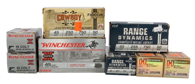 280 RDS .45 COLT COWBOY ACTION REVOLVER AMMO