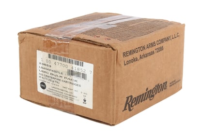 500 ROUNDS .45 AUTO 230GR FMJ REM UMC PISTOL AMMO