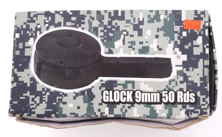 GLOCK 9MM 50-ROUND DRUM MAGAZINE LOT OF 2