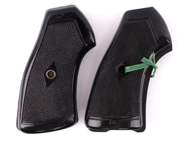 WEBLEY MARK VI REVOLVER GRIPS LOT OF 2