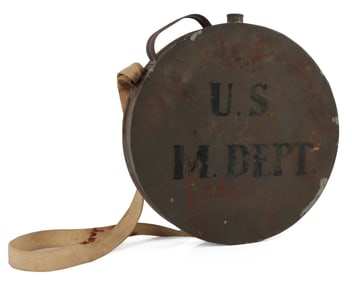 CIVIL WAR UNION U.S. MED. DEPT. STAMPED CANTEEN