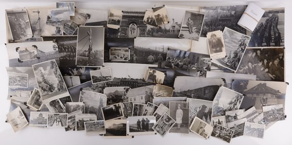 WWII US AMERICAN GI PHOTOGRAPHS IN EUROPE