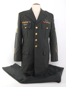 NAMED & DECORATED SGT 1ST CLASS US ARMY TUNIC
