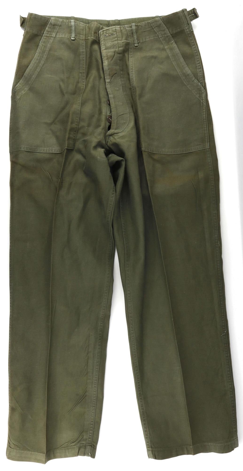 WWII ARMY AIR FORCE OLIVE TROUSERS (1 of 6)