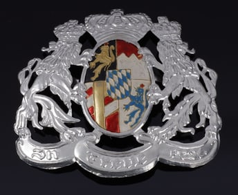 WWI IMPERIAL GERMAN BAVARIAN WAPPEN DECAL