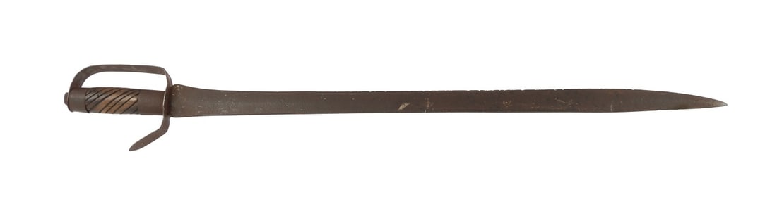 CIVIL WAR CONFEDERATE D GUARD BOWIE KNIFE CUTLASS (1 of 6)
