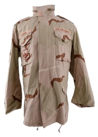US AIR FORCE DESERT STORM M1965 CAMO FIELD JACKET