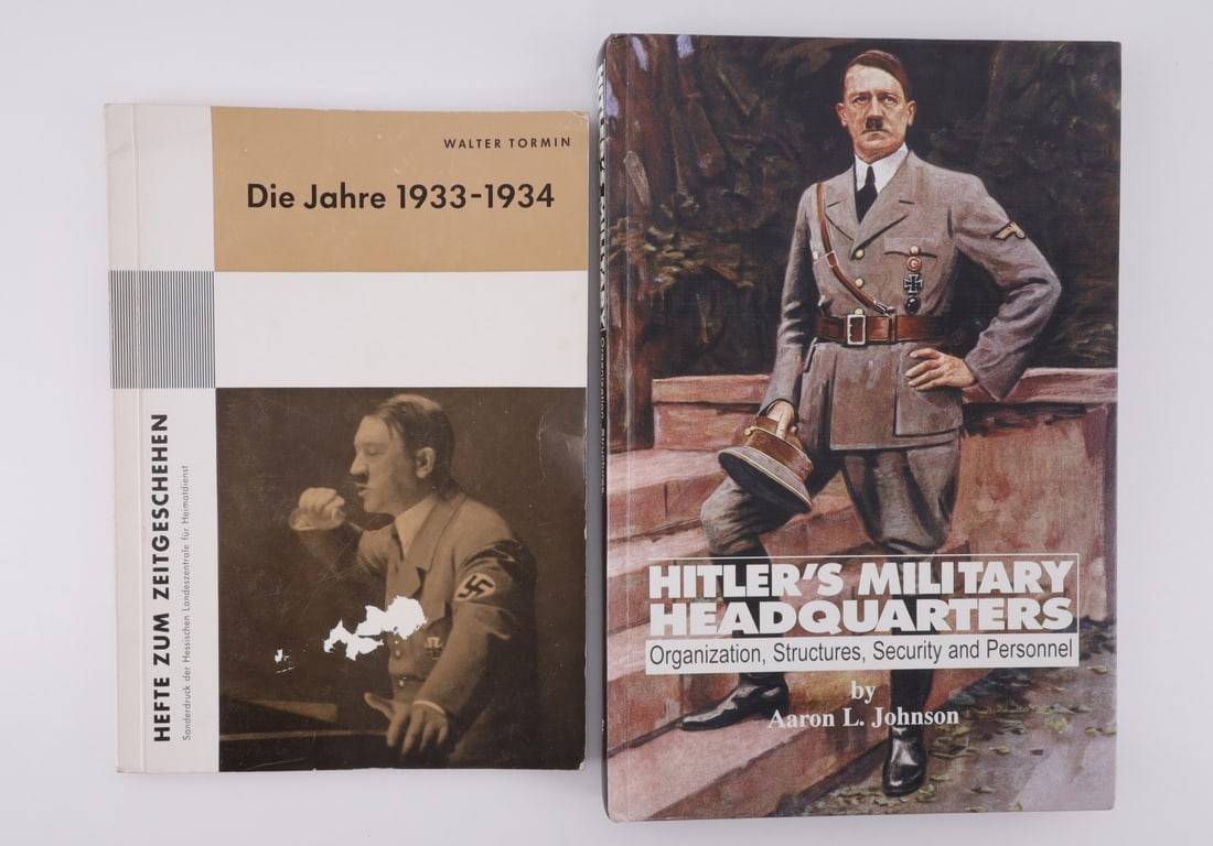 WWII GERMAN THIRD REICH ADOLF HITLER BOOK LOT OF 2 (1 of 5)