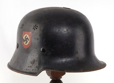 COMPLETE M34 DOUBLE DECAL POLICE HELMET DRP THALE