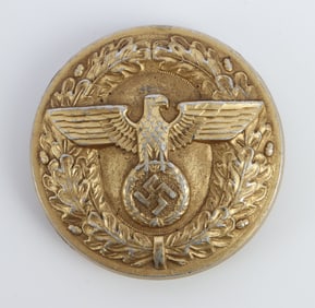WWII GERMAN NSDAP POLITICAL LEADER'S BELT BUCKLE