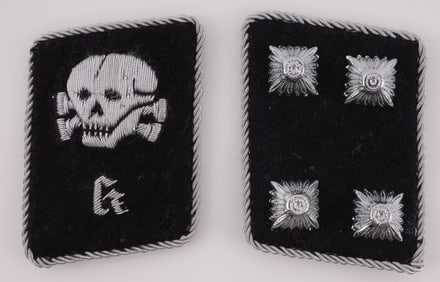 GERMAN SS-TV K COLLAR TAB CAMP ADMIN. OFFICER