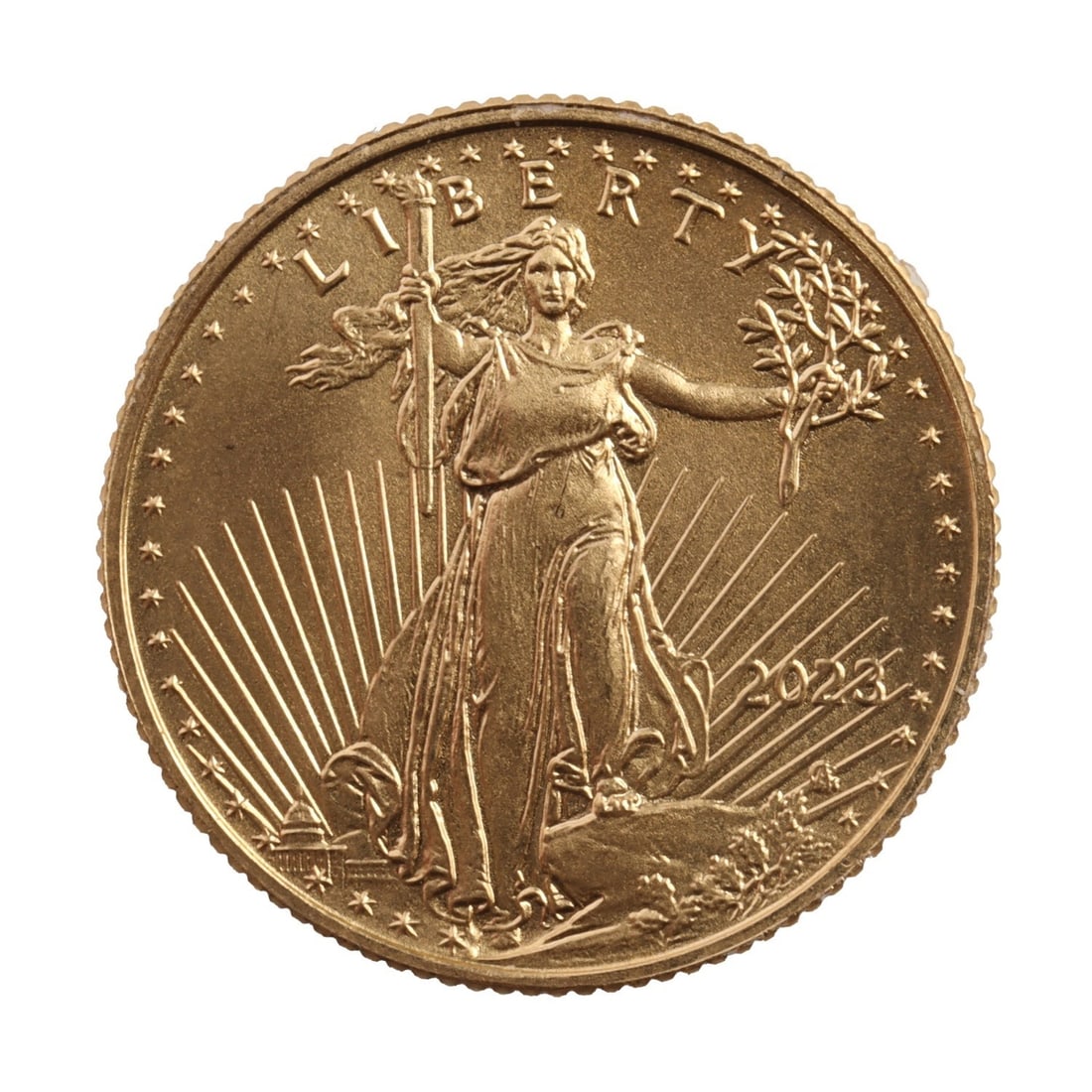 2023 1/10TH OUNCE .999 GOLD AMERICAN EAGLE (1 of 2)