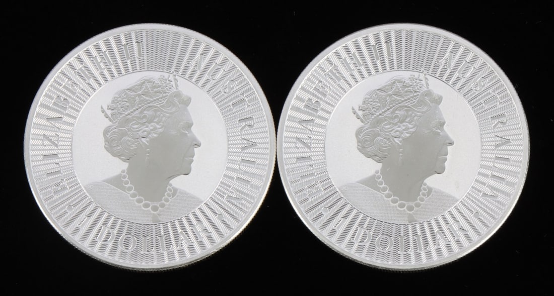 2 ONE TROY OUNCE .999 SILVER AUSTRALIAN DOLLARS (1 of 2)