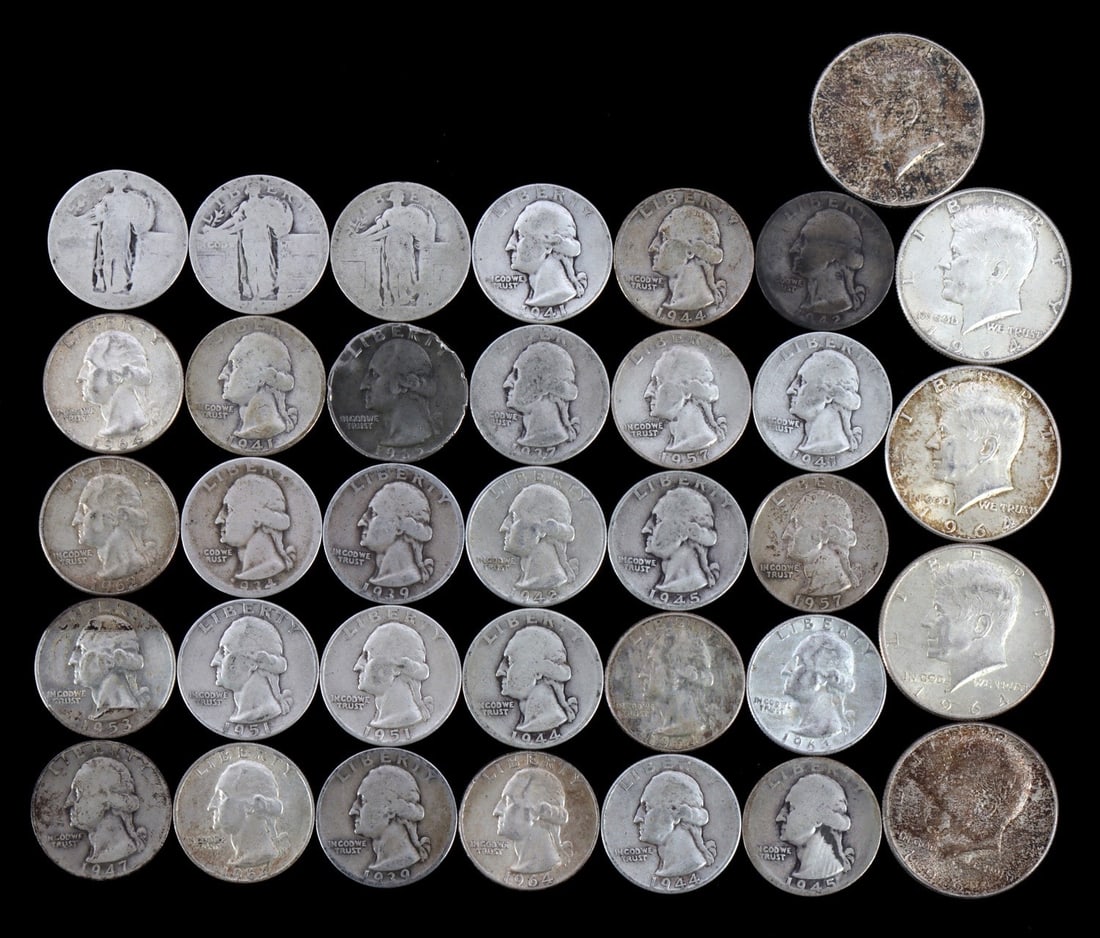 $10 FACE US SILVER CONSTITUTIONAL 90% COINS (1 of 2)
