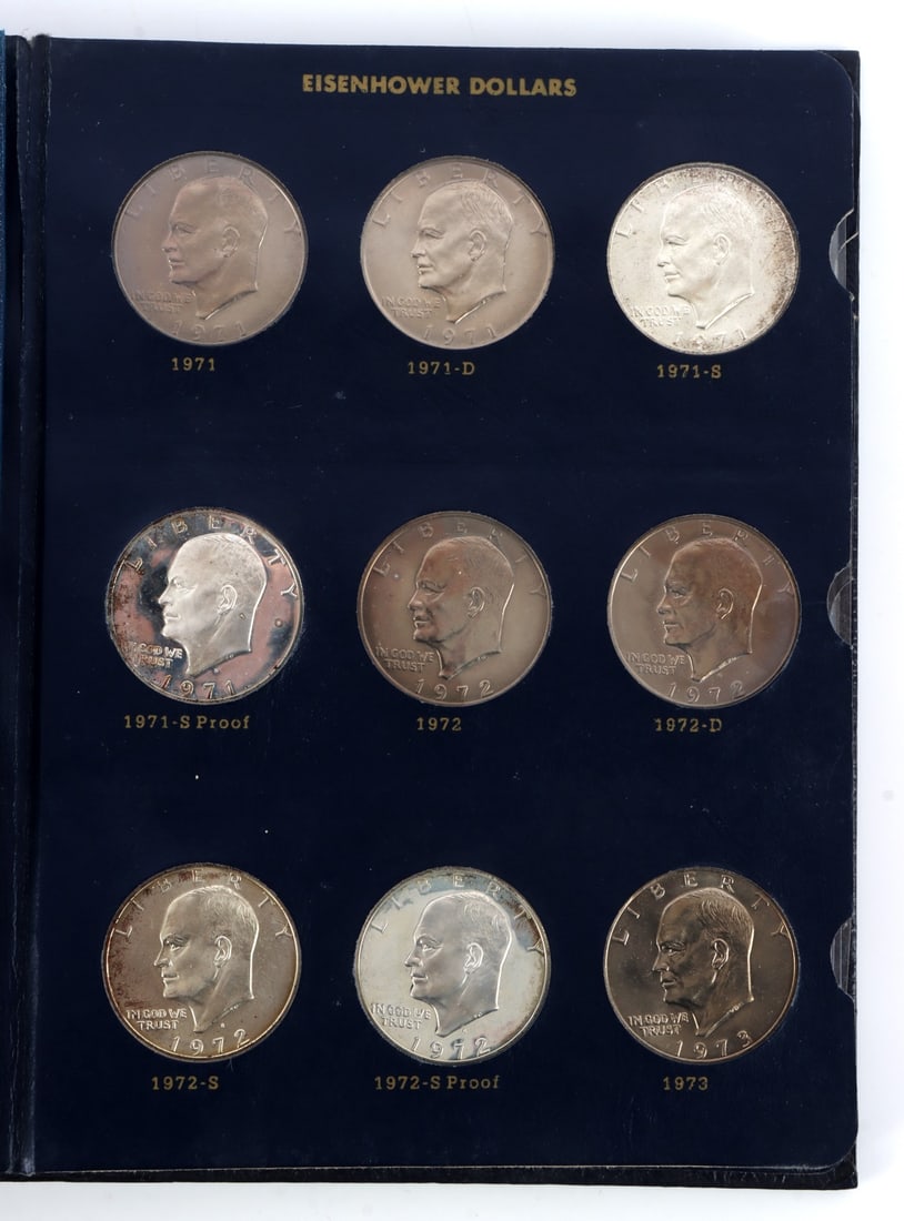 WHITMAN #9131 EISENHOWER $1 1971 COLLECTION 32 PCS (1 of 6)