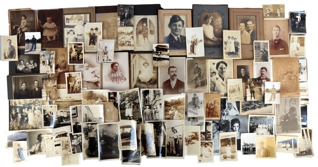 CABINET PHOTOS & ALBUM PRINTS COLLECTION 50+ (1 of 4)