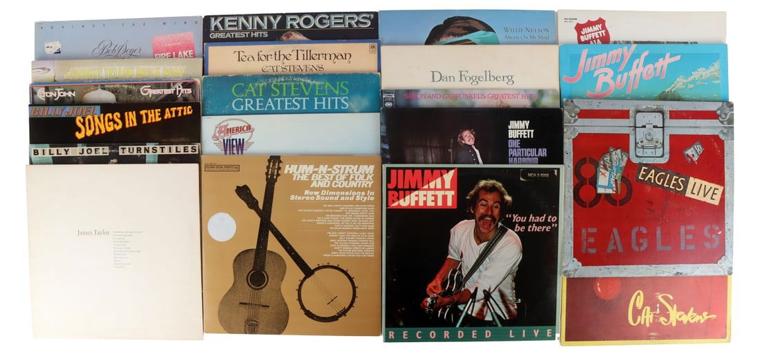 70S CLASSIC ROCK VINYL RECORDS LOT OF 20 (1 of 5)