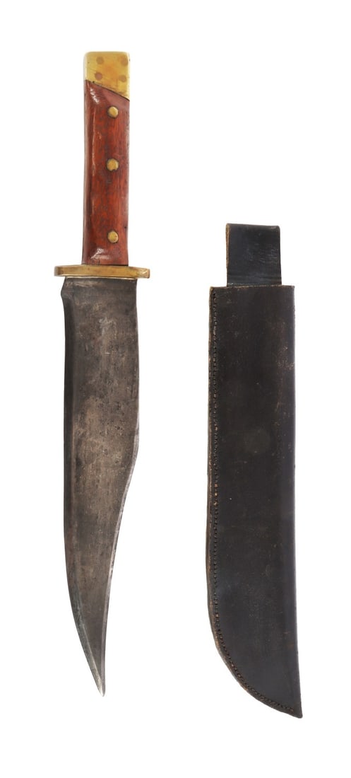 19TH CENTURY HANDMADE BOWIE KNIFE (1 of 6)