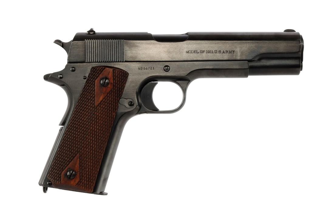 WWI COLT MODEL 1911 WGP FORT ETHAN ALLEN .45 ACP (1 of 6)