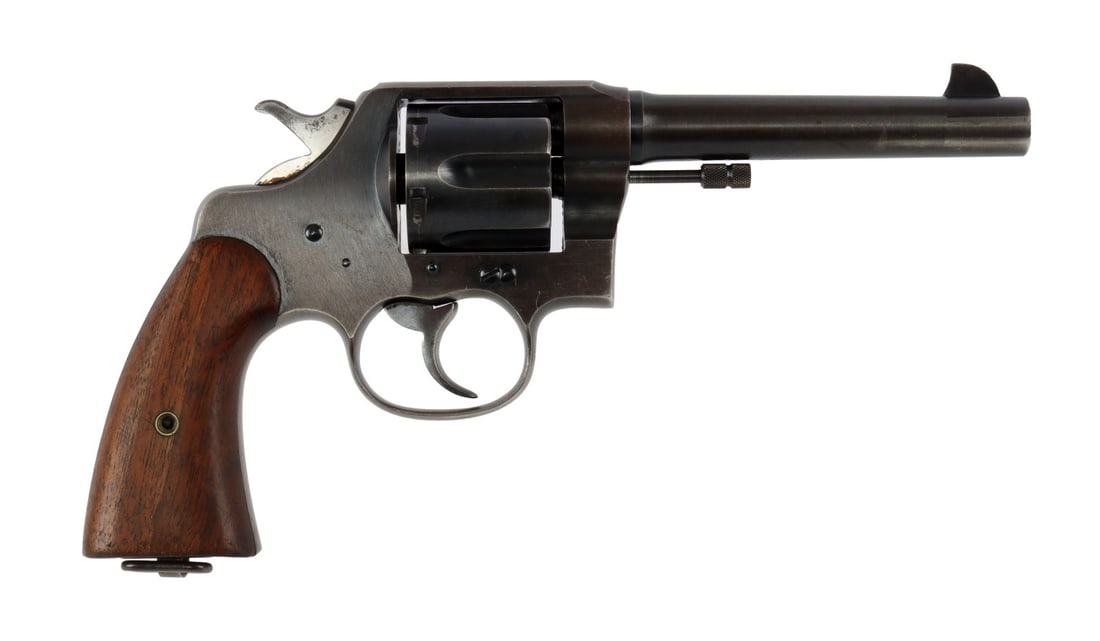 COLT US ARMY M1917 MIDDLE ISSUE REVOLVER .45 ACP (1 of 8)