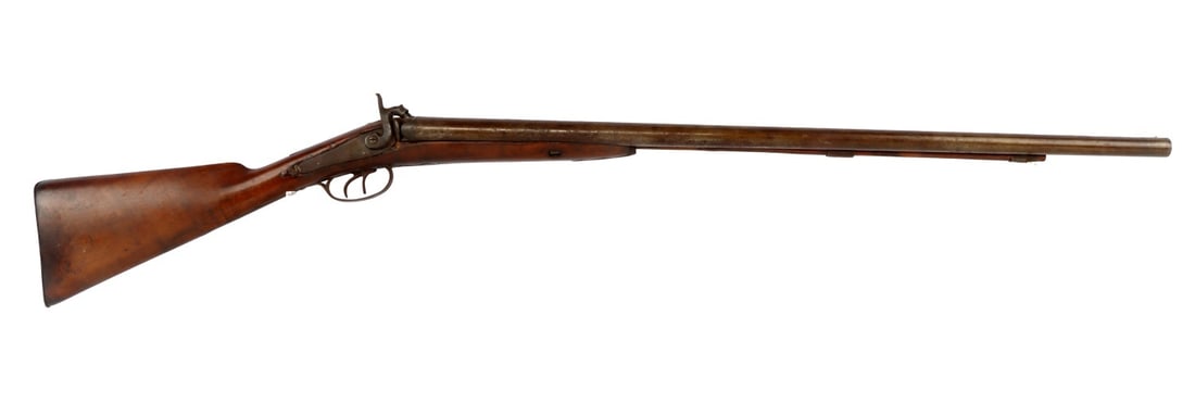 MUZZLE LOADING SIDELOCK 12 GA SXS SHOTGUN (1 of 5)