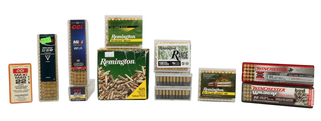 1575 ROUNDS .22 LR RANGE & VARMINT AMMO LOT (1 of 4)