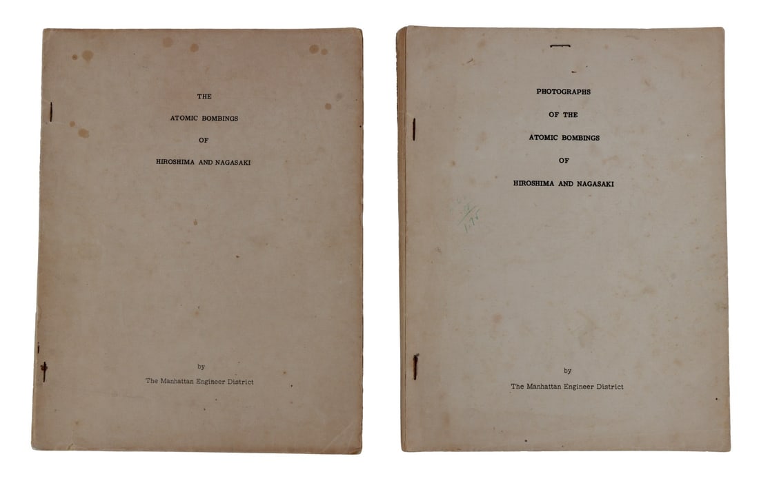 ATOMIC BOMBING MANHATTAN ENGINEER DISTRICT REPORTS (1 of 10)