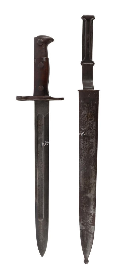 SPAN-AM WAR US M1892 KNIFE BAYONET FOR KRAG RIFLE (1 of 8)