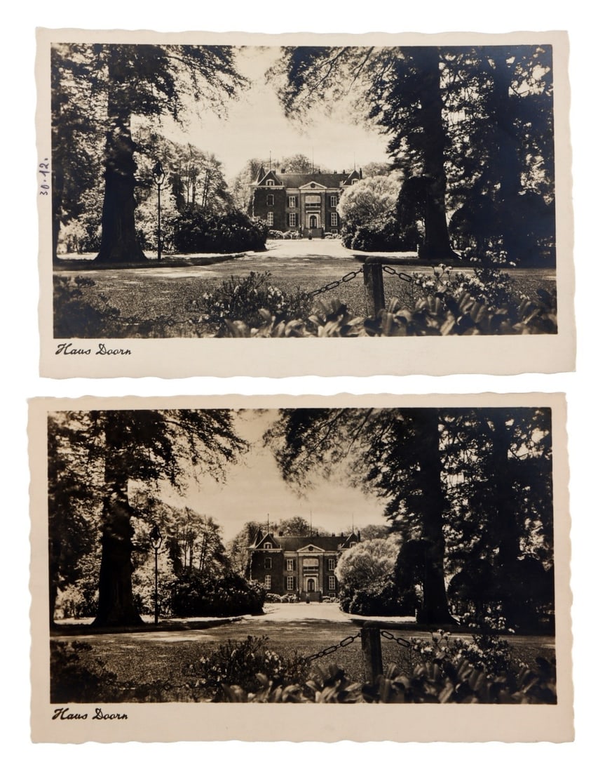 WWII GERMAN THIRD REICH HAUS DOORN MOLTKE LOT OF 2 (1 of 5)