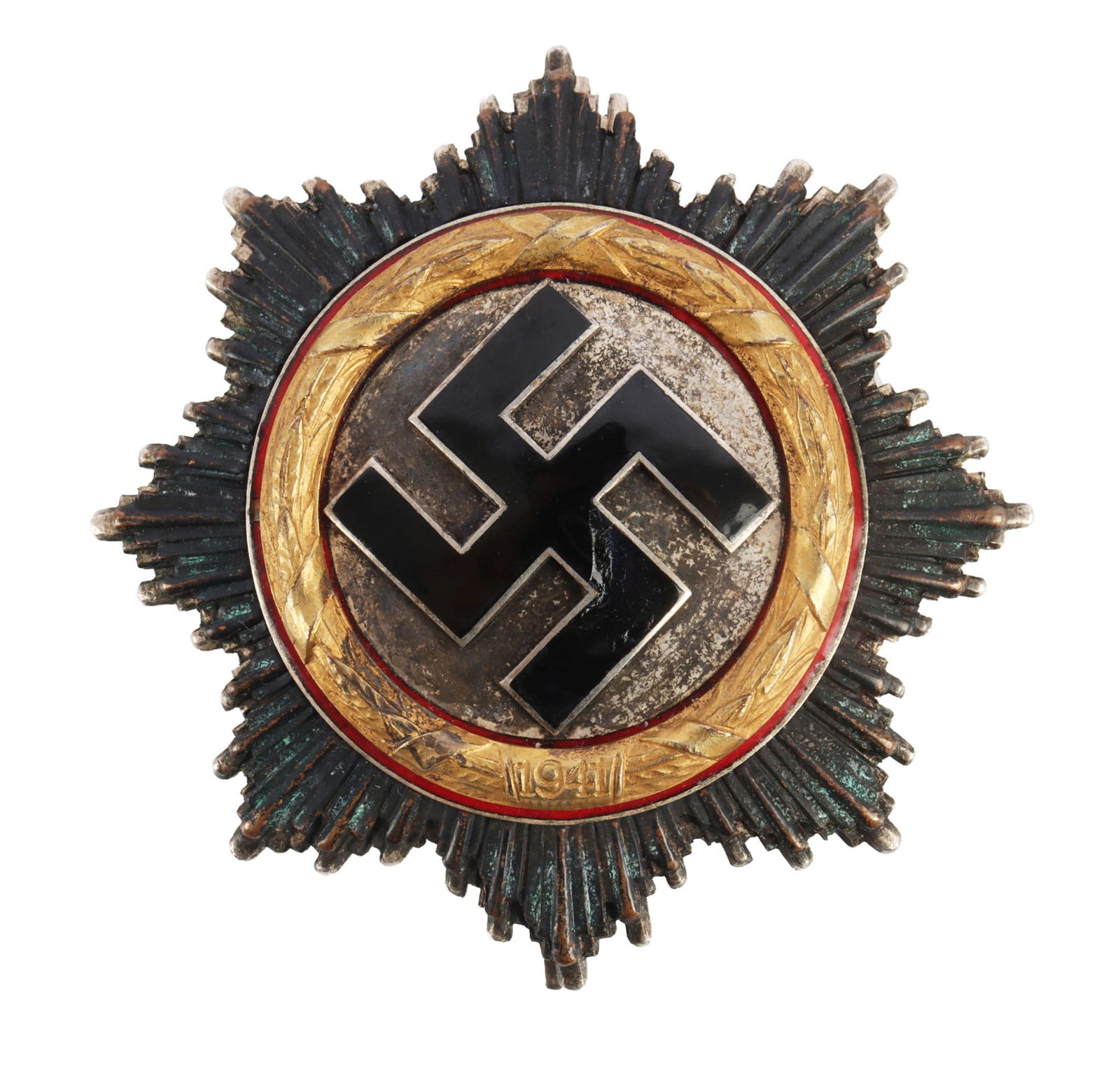 WWII THIRD REICH GERMAN CROSS IN GOLD (1 of 4)