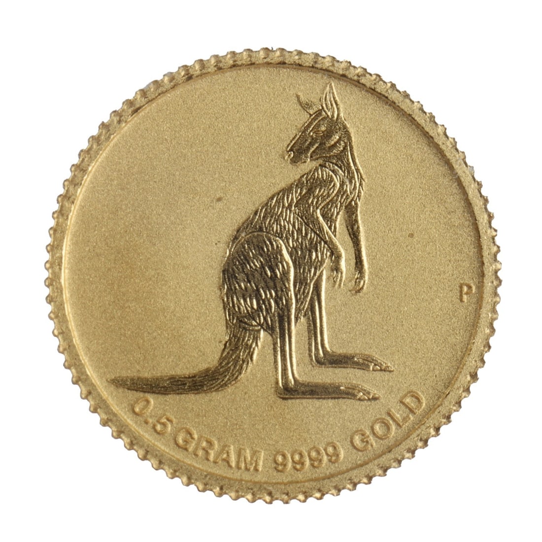 .999 GOLD AUSTRALIAN KANGAROO HALF GRAM (1 of 4)