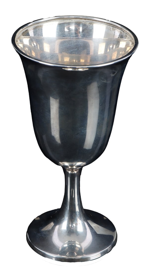 ONE .925 STERLING SILVER GOBLET (1 of 4)
