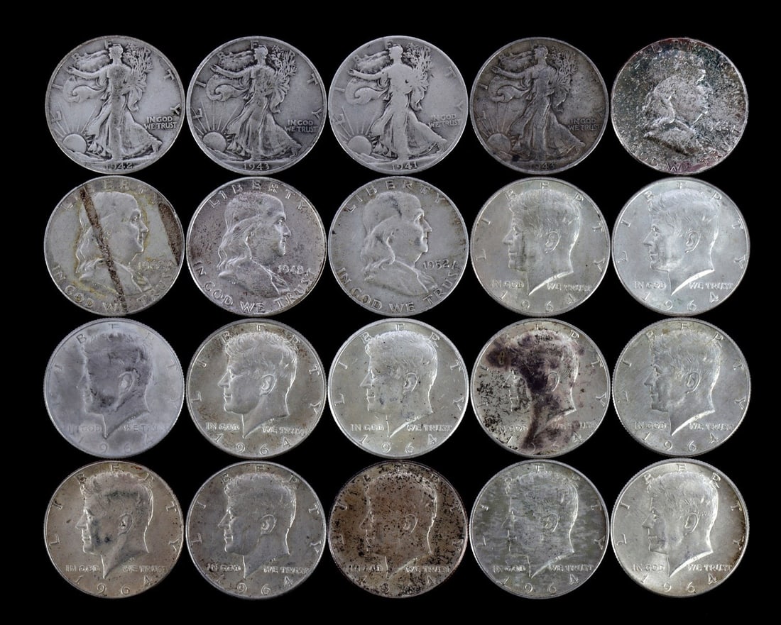 $10 FACE US SILVER CONSTITUTIONAL 90% COINS (1 of 2)