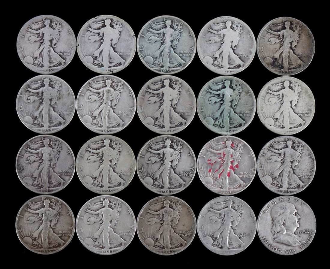 $10 FACE VALUE US CONSTITUTIONAL SILVER PRE-1964 (1 of 2)