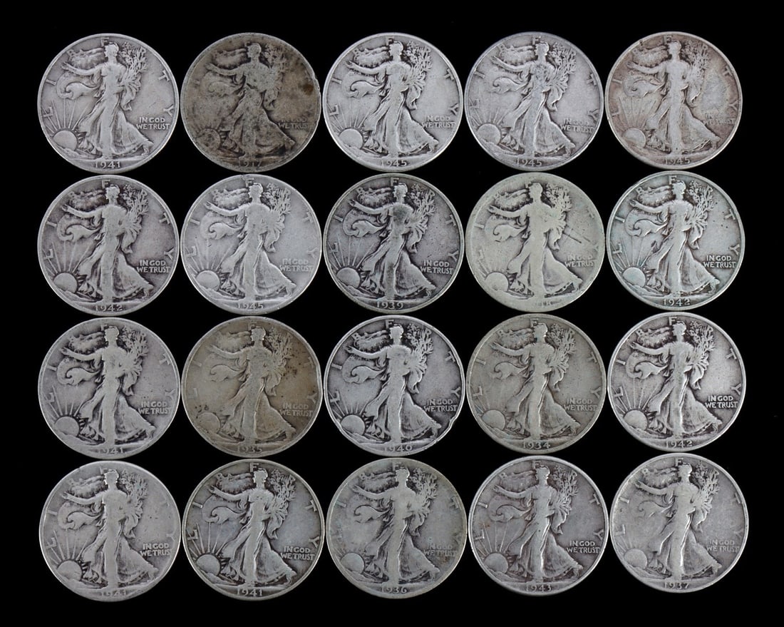 $10 FACE VALUE US CONSTITUTIONAL SILVER PRE-1964 (1 of 2)