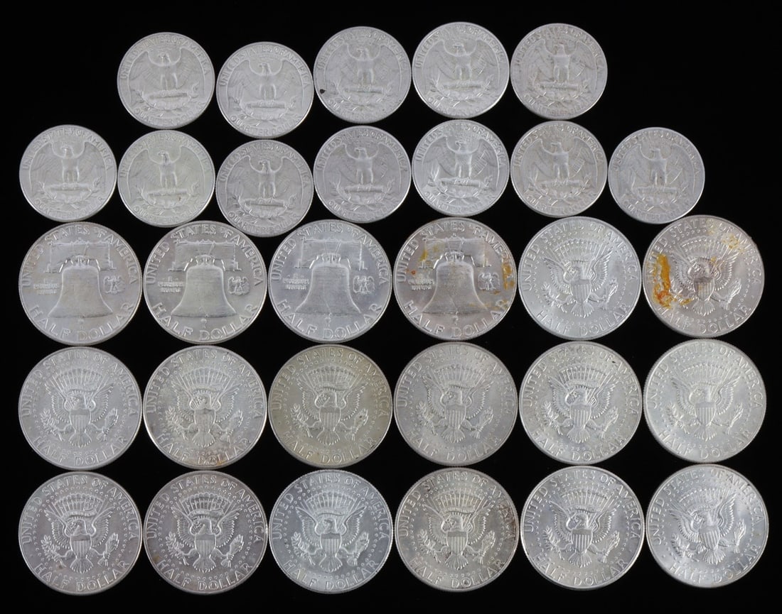 $12 FACE VALUE US CONSTITUTIONAL SILVER MINT STATE - 4