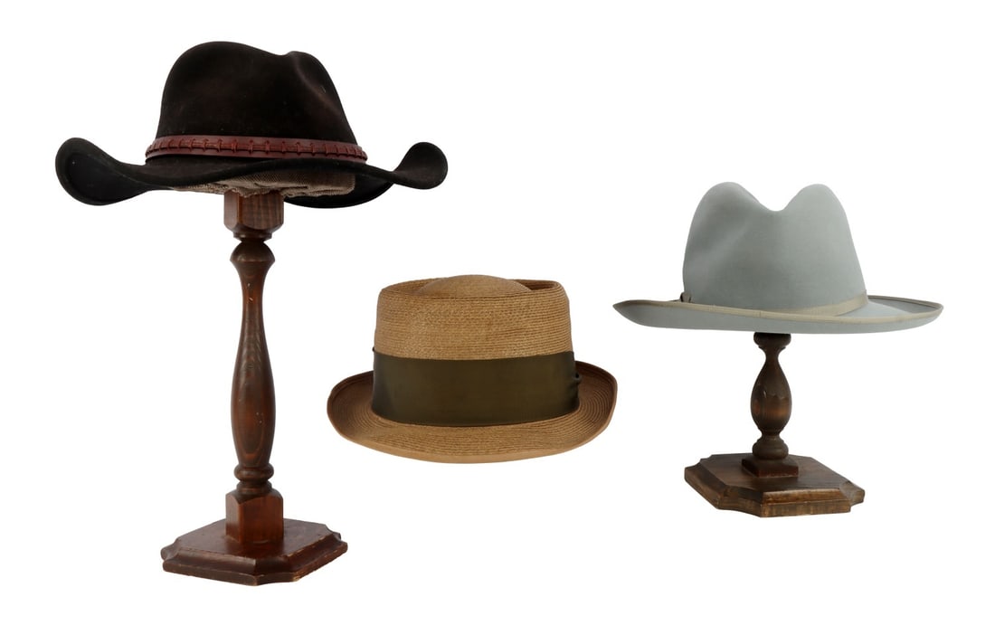 FEDORA HAT VINTAGE STETSON STRATOLINER LOT OF 3 (1 of 14)