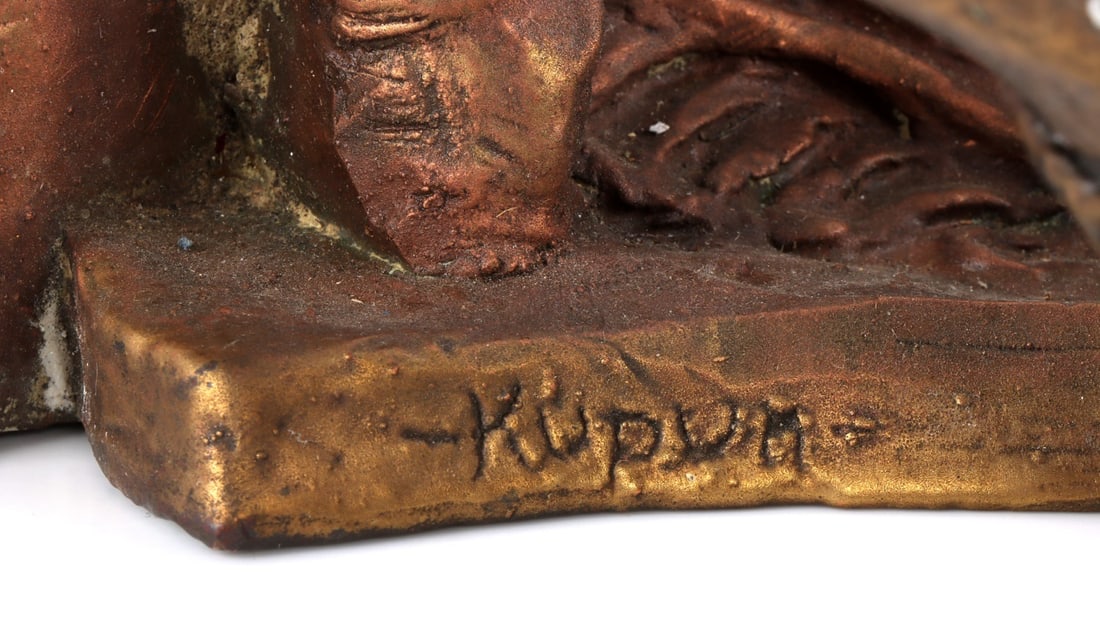 FREDERICH COOPER BRONZED LAMP SUPPORT - 6