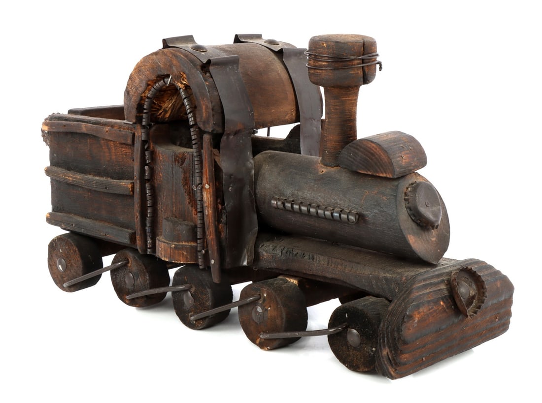 TRAIN TRAMP ART US 20TH CENTURY (1 of 7)