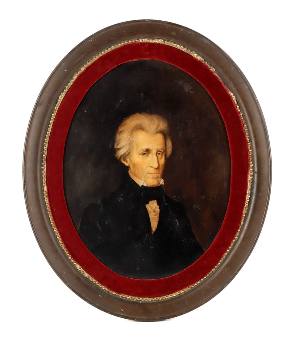 ANTIQUE PORTRAIT OF ANDREW JACKSON (1 of 8)