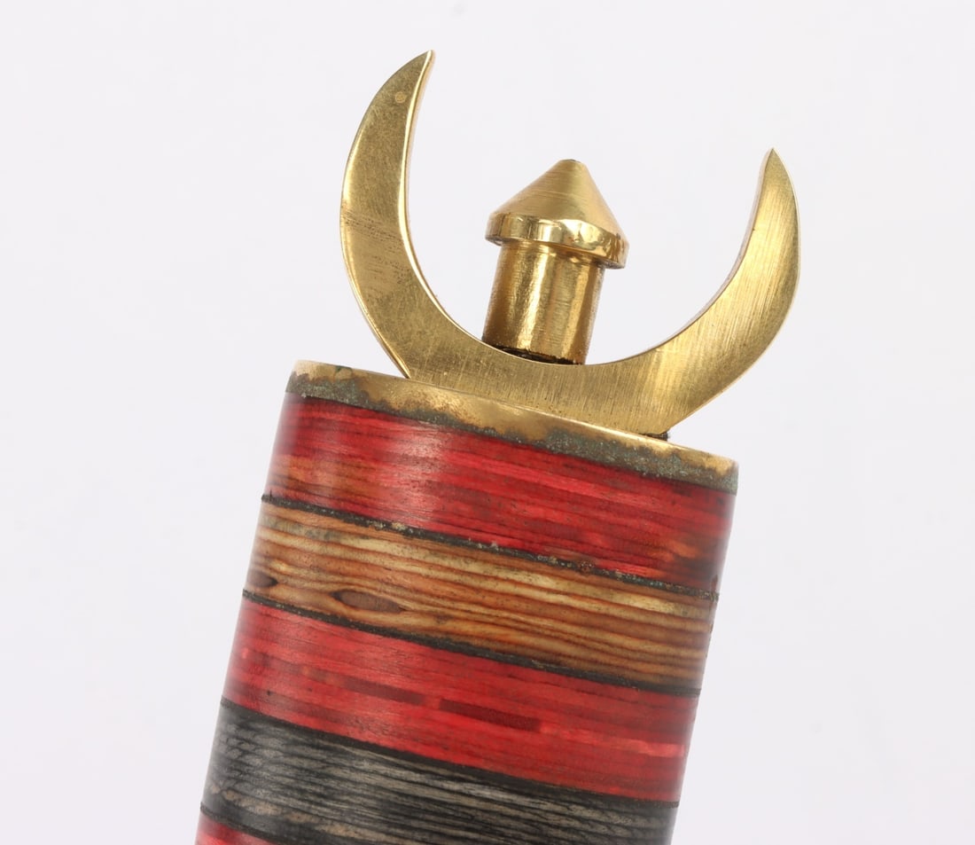 DAMASCUS PATTERN FIGHTING DAGGER - 9