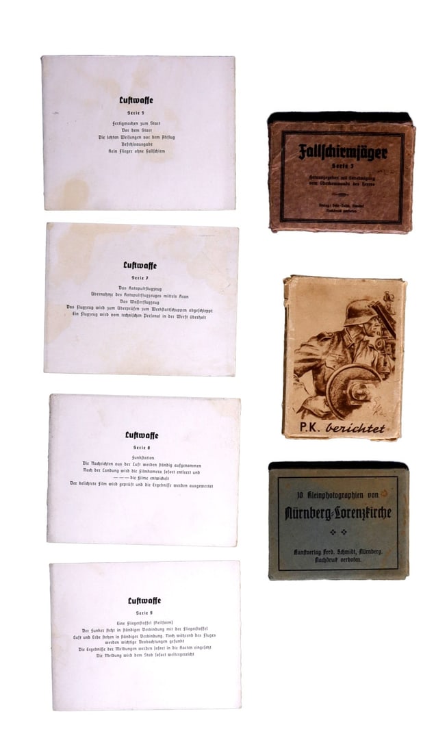 WWII GERMAN THIRD REICH IMAGE BOOKS LOT OF 7 (1 of 9)