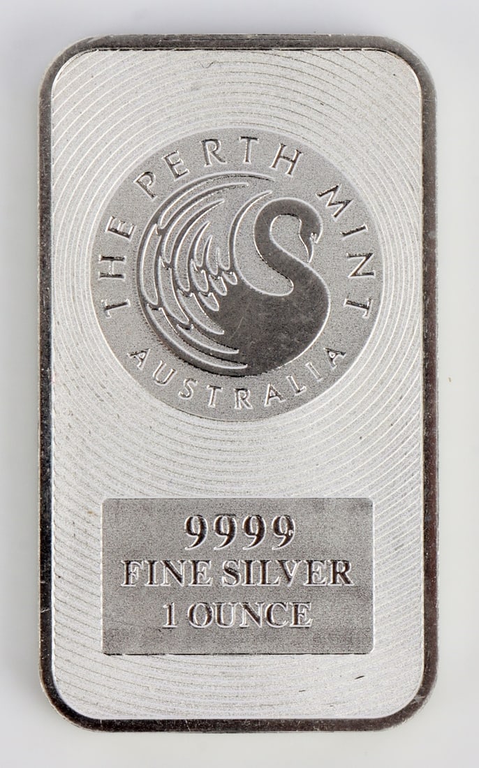 2 ONE OUNCE FINE SILVER PERTH MINT BARS - 3