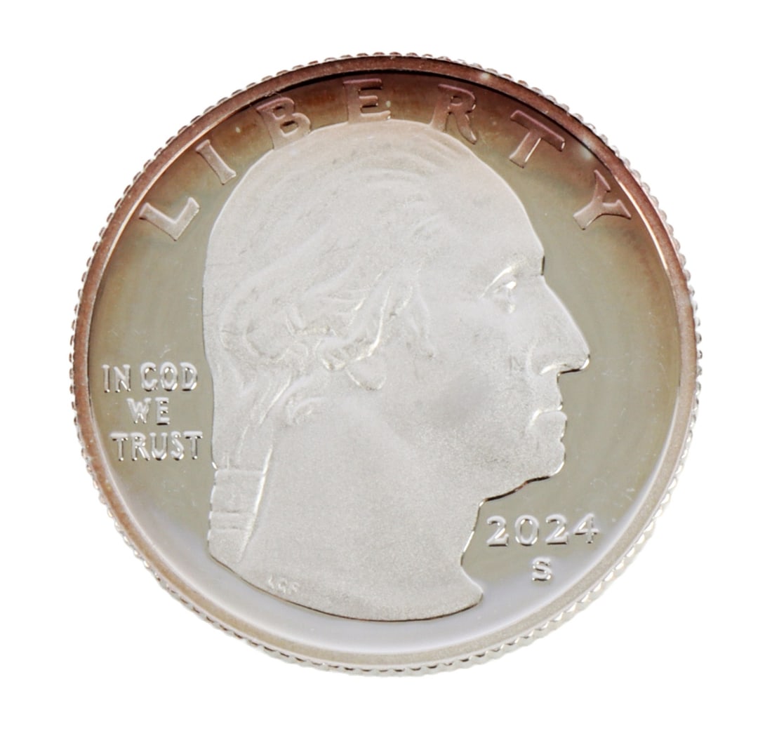 US PROOF 2024 .999 SILVER CELIA CRUZ QUARTER: .999 fine silver. This lot reserved at melt. || Payment & shipping: Accounts without purchase history must pay via Zelle, money order, cashier's check or wire transfer. Items will ship within 10 busin