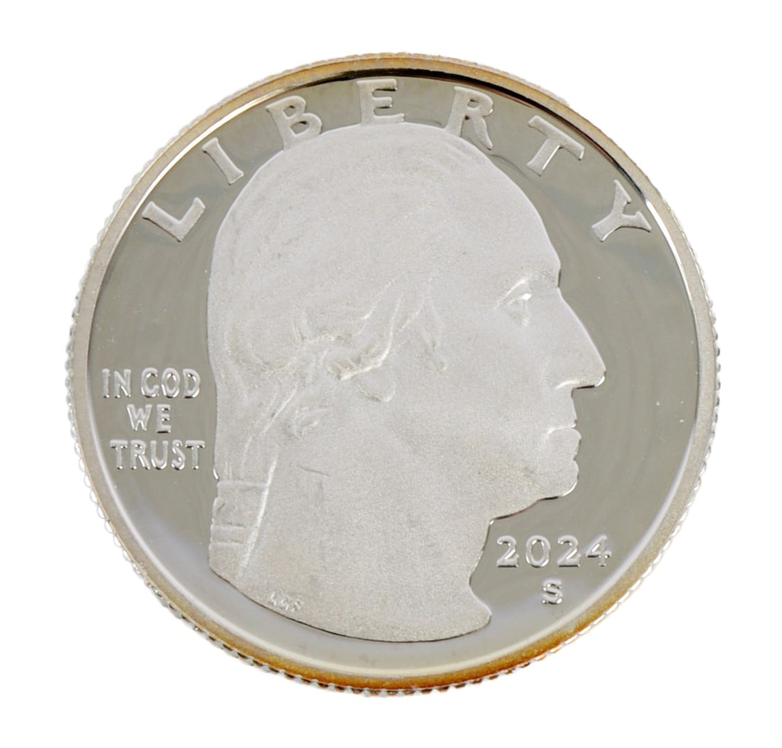 US PROOF 2024 .999 SILVER MARY WALKER QUARTER (1 of 2)