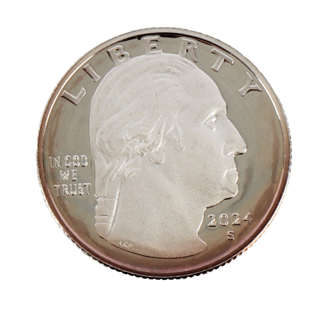 US PROOF 2024 .999 SILVER PAULI MURRAY QUARTER: .999 fine silver. This lot reserved at melt. || Payment & shipping: Accounts without purchase history must pay via Zelle, money order, cashier's check or wire transfer. Items will ship within 10 busin