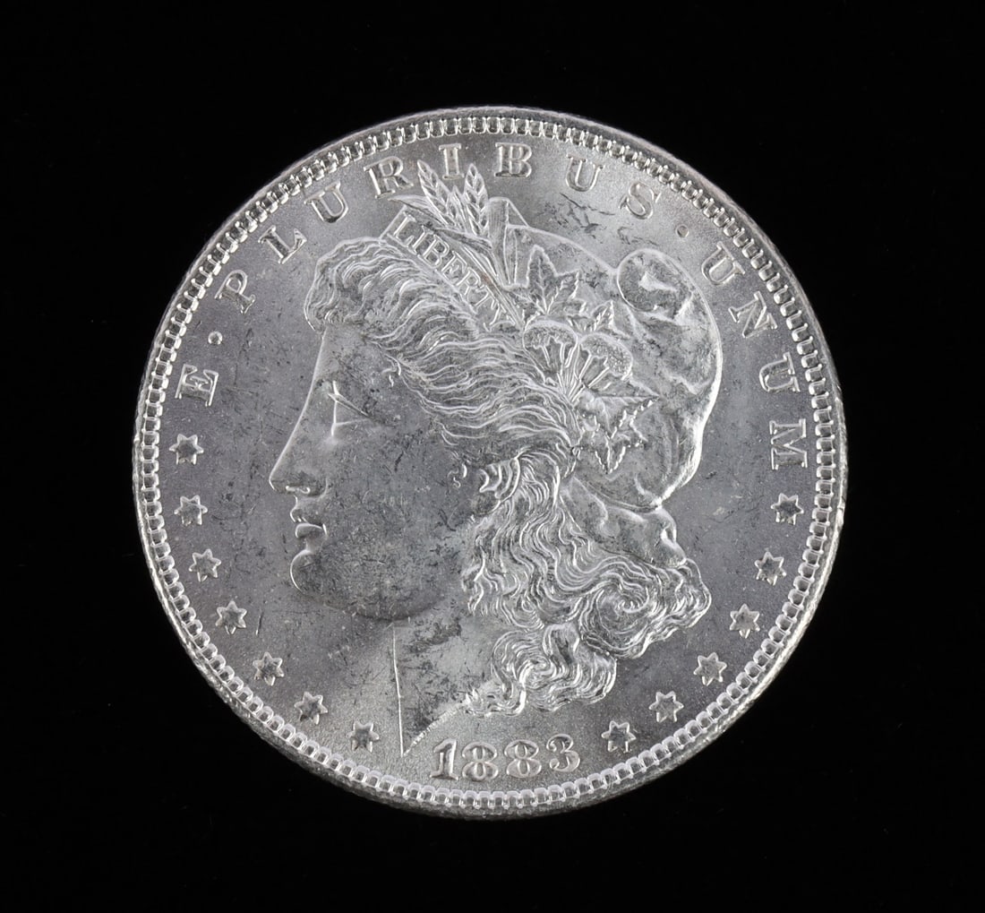 MINT STATE 1888 SILVER MORGAN DOLLAR BU (1 of 3)