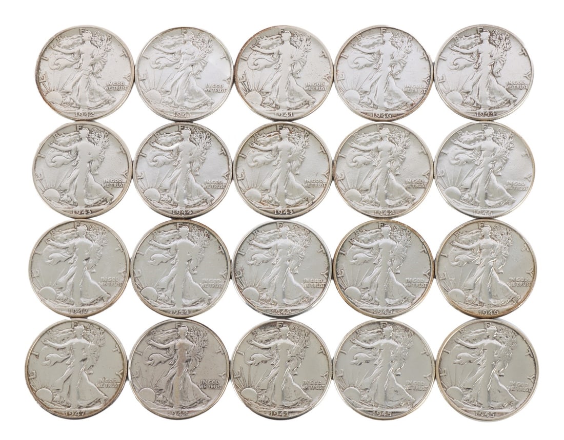 $10 FACE VALUE PRE-1969 90% SILVER (1 of 2)